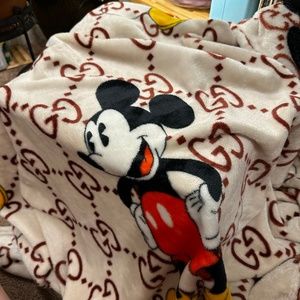 Micky Mouse Throw Blanket
